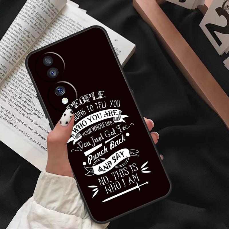 Однажды Эмма Свон Цитата Для Honor Magic 5 6 7 8 Pro Чехол Для Honor 200 400 70 90 Lite X8c X8b X9a X9b X9c X9d Win RT