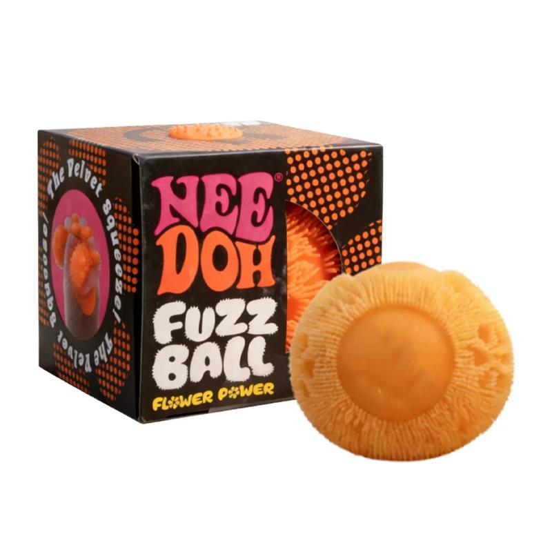 Cute Nee Doh Fuzz Ball Stress Ball Soft Fluffy Squeeze Toys Anti Anxiety Squishy Ball Portable Office Relaxing Gifts