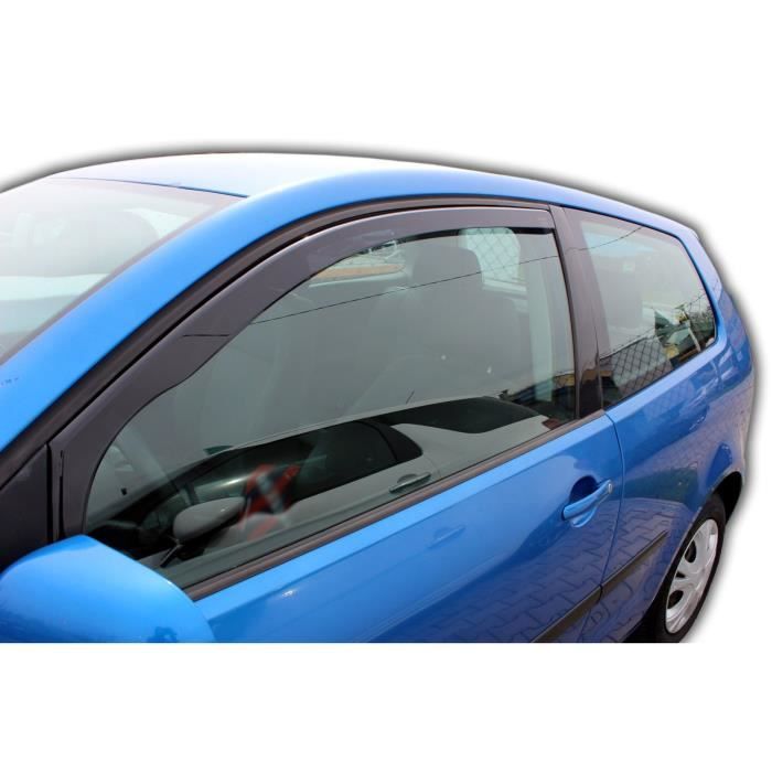 J&J AUTOMOTIVE | Heko Deflecteurs d'air Déflecteurs de Vent Pour Volkswagen Polo 4 9N 3P. Berlina 2002-2009
