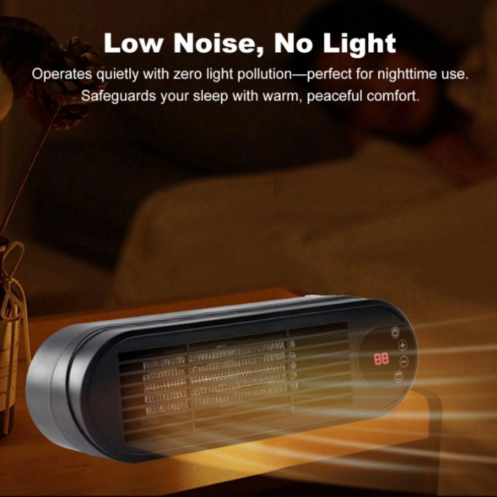12H Timer Space Heater PTC Technology Portable Heater Small Size Desktop Heater Indoor Use