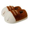 Cute cat claw cotton shoes winter velvet thickened cute couple wear home indoor cotton slippers