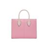 Michael Kors MK Mirella Metal Ornament Leather And Faux Leather Shoulder Crossbody Handbag Small Women handbags Pink 35R4G7ZC5L-637