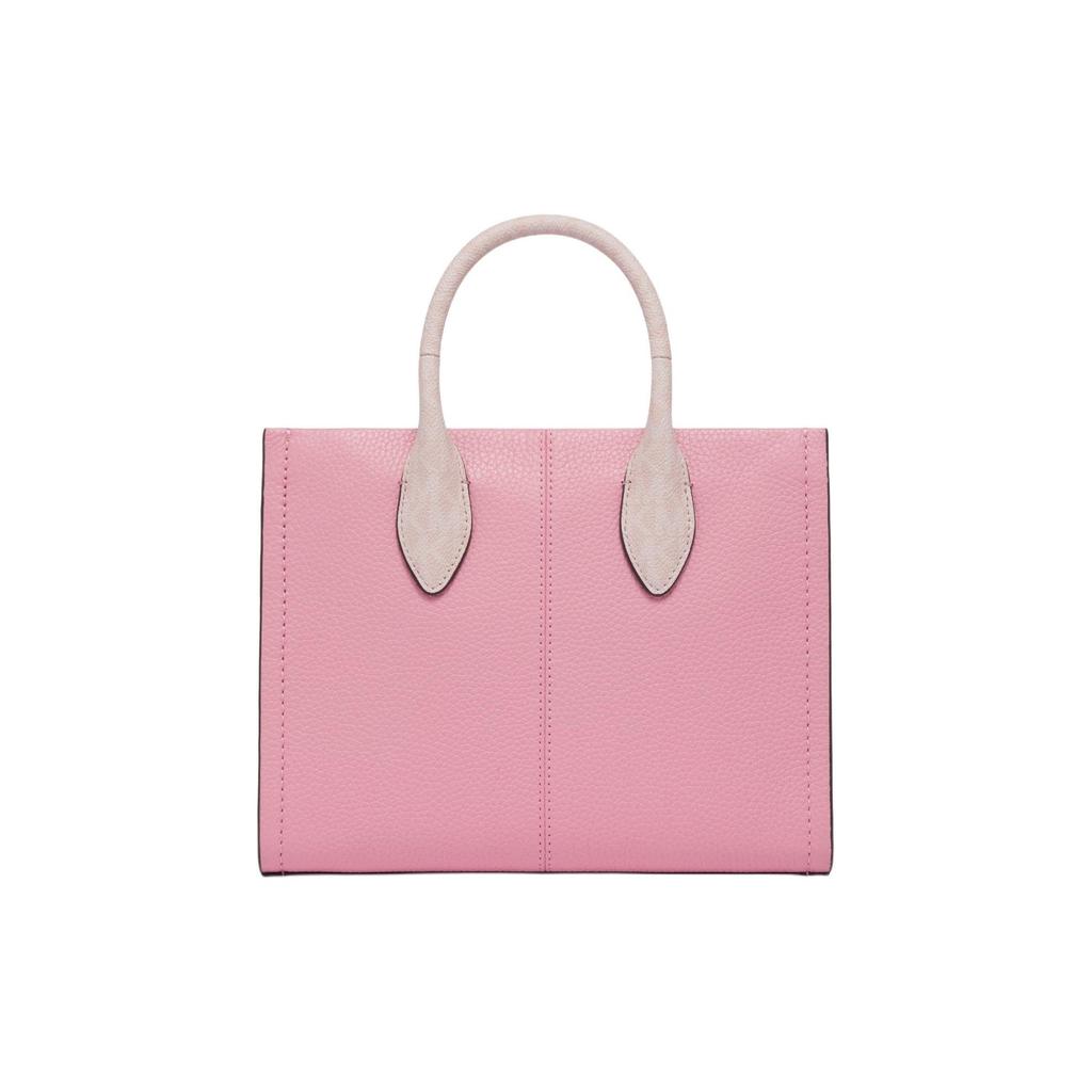 Michael Kors MK Mirella Metal Ornament Leather And Faux Leather Shoulder Crossbody Handbag Small Women handbags Pink 35R4G7ZC5L-637