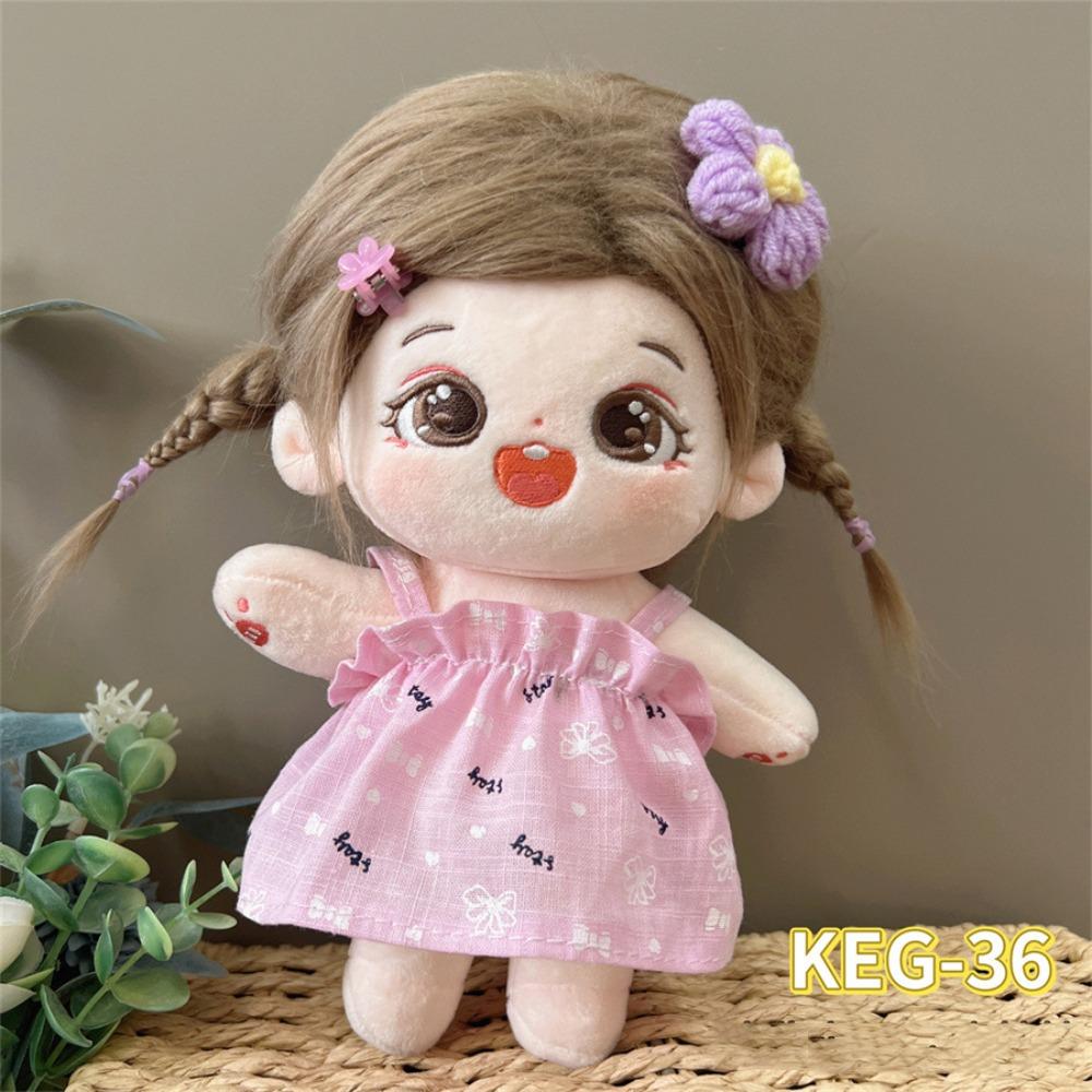 Dress 20cm Cotton Doll Clothes Sweet Skirt Idol Dolls Skirt 20cm Idol Cotton Doll