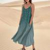 Women's Summer Dress Casual Loose Long Beach Vacation Dresses