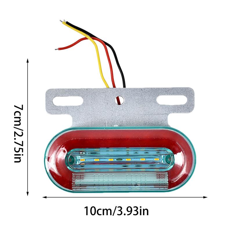 Светодиодные габаритные огни для прицепа 24 В, сигнальные ходовые огни, 4 шт., водонепроницаемые, супер яркие светодиодные габаритные огни для прицепа для пикапа