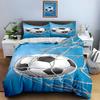 Soccer ball net. Bedding Duvet cover sets Duvet covers Pillowcases gifts (1 * Duvet Cover 2 * Pillowcases, without duvet insert)