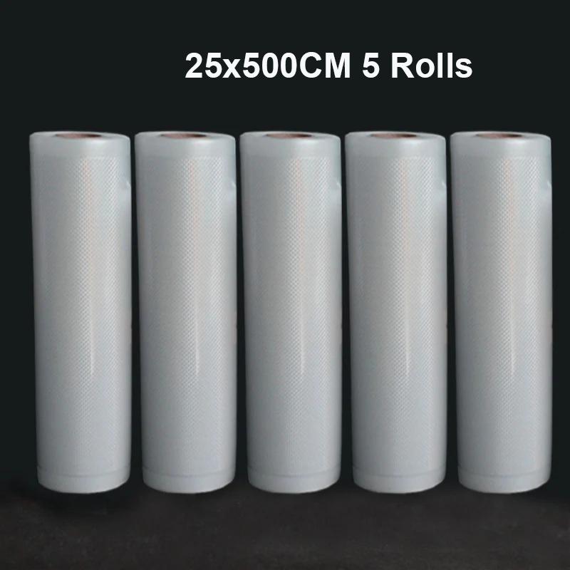 Пакеты для вакуумного упаковщика Многоразовые рулоны Сумка для хранения свежих продуктов