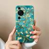 For Huawei P60 Pro Art Phone Case Cute Design Soft Liquid Silicone Back Cover For HuaweiP60 P 60 Anti Drop Durable Bumper Funda