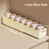 Retractable Right-Angle Cabinet Storage Drawer for Kitchen Sundries