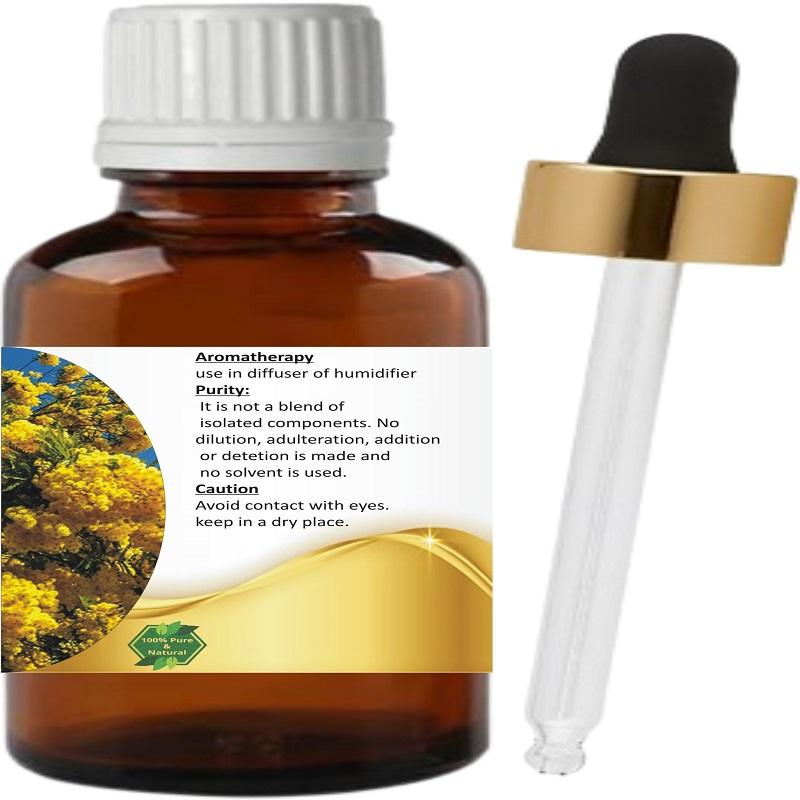 Levenmooi Mimosa (Acacia dealbata) Pure & Natural Therapeutic Grade Essential Oil Glass