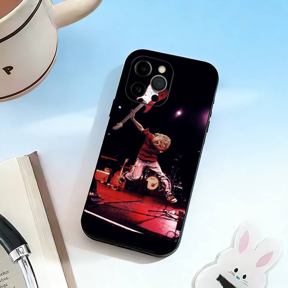 N-Nirvana Phone Case Silicone Soft For IPhone 17 16 15 14 13 12 11 X XR Plus Pro Max Plus