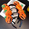 Halloween Funny Pumpkin Hair Band Cute Cartoon Personality Festival Event Dressing Props Performance Photography Headwear