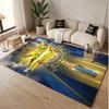 Custom Rug Cristiano Ronaldo Pattern Print Name Text Soft Non‑Slip Floor Carpet for Home Indoor Decoration