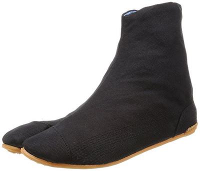 Ботинки-ниндзя Outdoor Tabi - AIR TABI FIT, 5 клипс - 24,5 см, Япония, черные