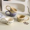 Irregular Ceramic Mug Office Afternoon Tea Coffee Cup Milk Latte Flower Mug Home Drinking Simple Home Decoration Accessories