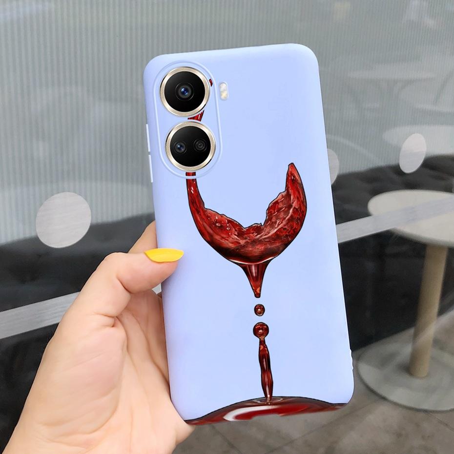 Милый силиконовый чехол для Huawei Nova 10 SE 2022 Модный цветочный чехол для телефона для девушки для Huawei Nova 10 Pro Nova10 10Pro Мягкая задняя крышка