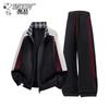 SNOOPY Men's Spring/Autumn Stand-Collar Sport Tracksuit Set