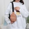 Women's Fashion Mobile Phone Chest Bag Trend Ins Japanese Casual Shoulder Bag Lightweight Joker Portable Nylon Satchel.
