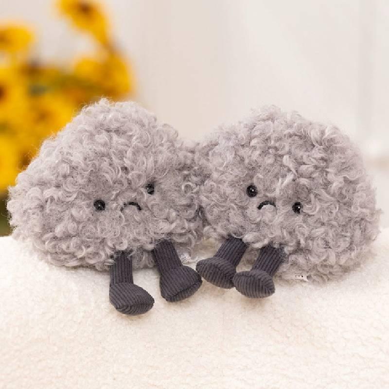 Облачная буря Amuseables Брелок-подвеска Кукла Игрушка Плюшевая Новая Подарки Брелок Подвеска