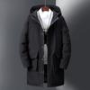 Medium and Long Large Size Korean Version Coat Winter Tooling Men's and Women's Cotton-padded Clothes