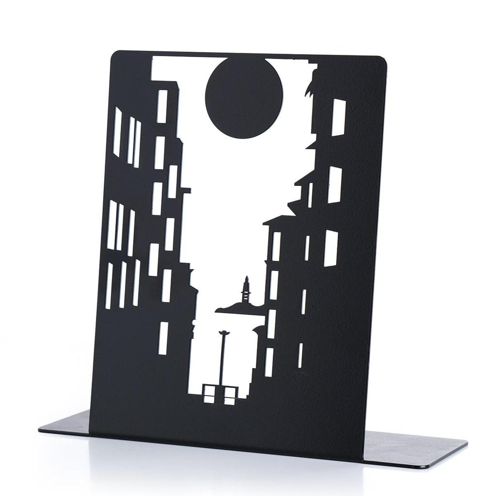 MUYIKA Металлическая настольная статуэтка Ночь 19х14см Bbl-m