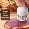 Профессиональный размягчитель мяса, игла из нержавеющей стали, кухонные инструменты, аксессуары для приготовления пищи, игла для размягчения стейка, размыкатель ребер