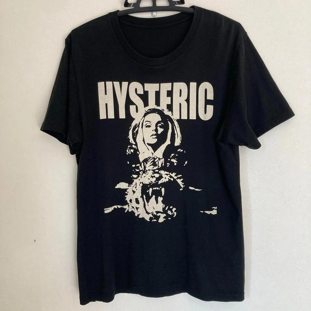 2026 Hysteric Glamour Ретро-стиль 90-х Угольный Повторный принт Футболка для Мужчин Женщин Y2k Графическая Рубашка с коротким рукавом Унисекс Мужчины Женщины Лето