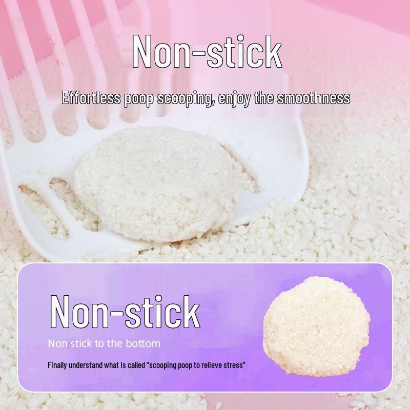 Низкопыльный, не прилипающий наполнитель для кошек из кассавы для контроля запаха - Чистая растительная формула