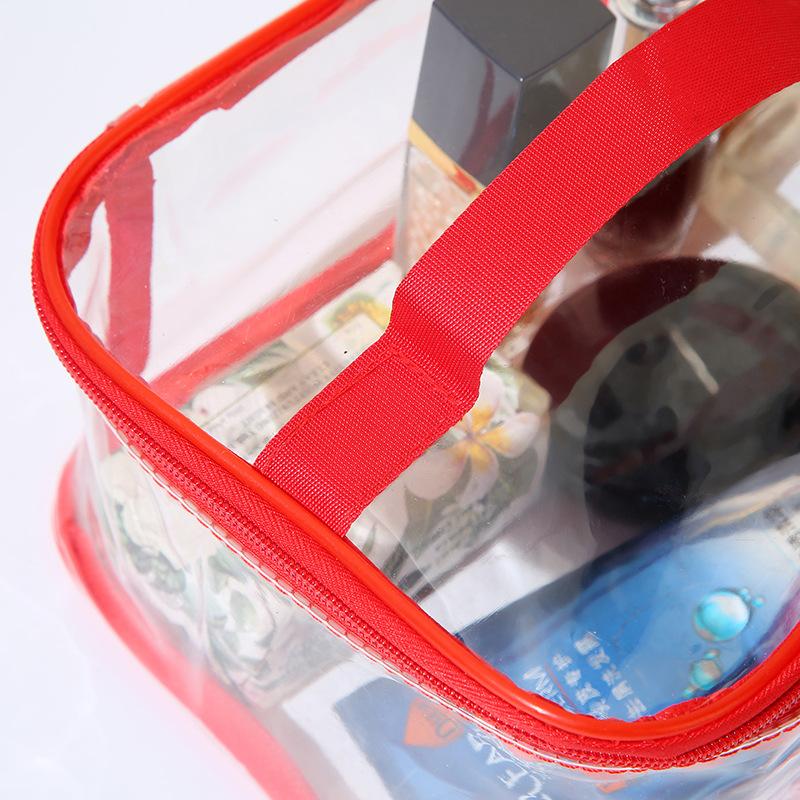 Новый прозрачный мешочек для хранения с молнией и ручкой для переноски для маленьких строительных блоков Lego, игрушка, домашняя организация, путешествия на открытом воздухе
