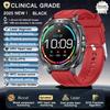2025 New Accurate Measurement Uric Acid Blood Fat Blood Pressure Body Analysis Smart Watch ECG+PPG SmartWatch Men for IOS Android