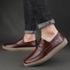 Genuine Leather Men Shoes Trend Comfortable Casual Shoes Moccasins Men Flats Shoes