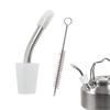 FujiFrugal Удлинитель носика Кофейник Skitter Носик Уличный чайник Drip Pot Mountain KettleEagle KettleKettle (Носик) с чистящей щеткой для кемпинга