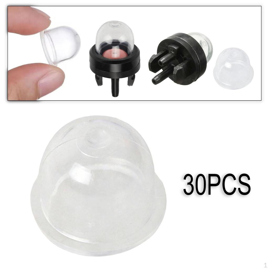30 Pieces Mower Carburetor Primer Bulbs Oil Cups Easy Installation Equipment Portable Parts