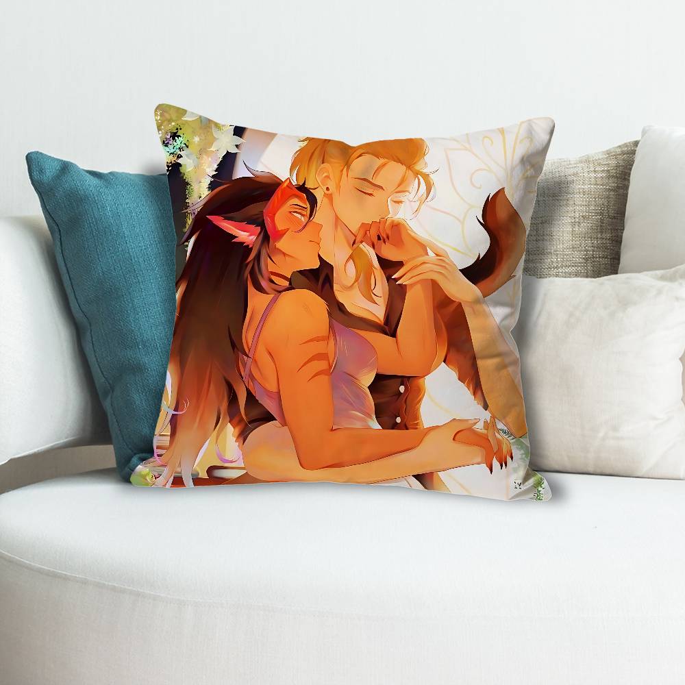 CCatradora SShera Pillow Cases for Bedroom Living Room Sofa Home Decor Polyester Cushion Cover with Zipper