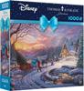 Ceaco - Thomas Kinkade - Disney - Holiday - Cinderella Bring Home the Tree - 1000 Piece Jigsaw Puzzle