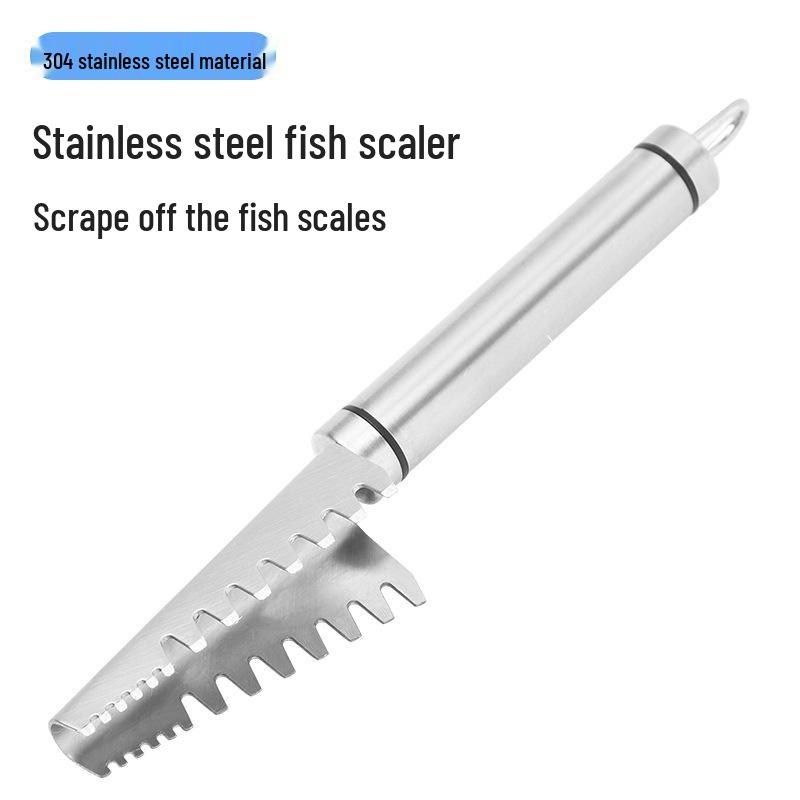 304 Stainless Steel Fish Scale Scraper - Manual Fish Scale Remover Tool