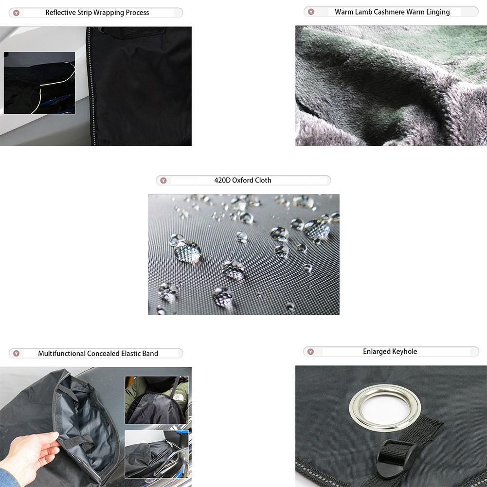 Универсальный чехол для ног мотоциклов и скутеров для скутеров, защита от дождя, ветра и холода, наколенник, грелка, зимнее одеяло для мотоцикла