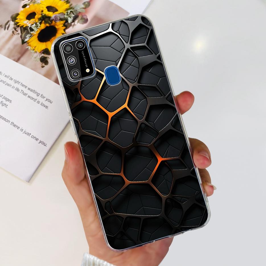 Чехол для Samsung Galaxy M31 SM-M315F Цветной Рисованный Чехол Мягкий Тонкий Чехол для Телефона Для Samsung M31 Prime M 31 s Galaxy M31s Fundas