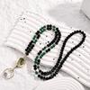 Fashion Crystal Beads Lanyard for ID Badges Natural Badge Card Holder  Nurse Accessories