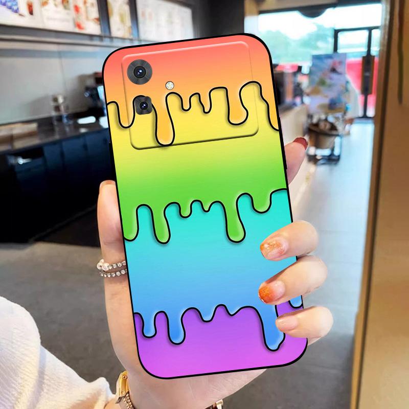 Чехол-накладка для Cubot Note 21 Note21 Стильный окрашенный силиконовый ТПУ мягкий Funda Для Cubot Note 21 Чехлы для телефона ударопрочный корпус