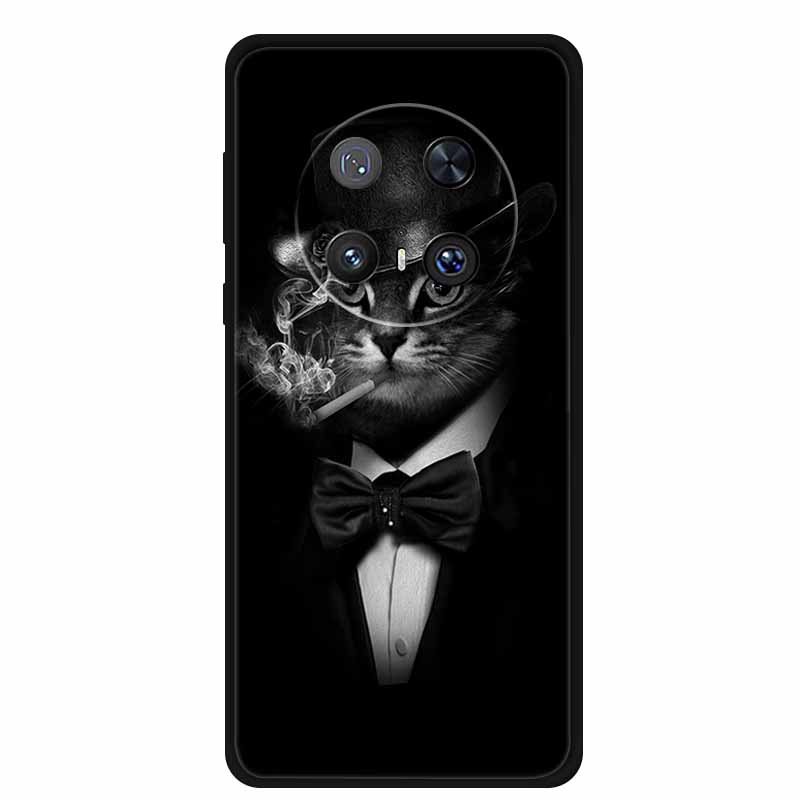 Чехол для Huawei Mate 70 Pro 5G Mate70 Pro Черный Силиконовый Мягкий Задний Чехол для Телефона Huawei Mate 70 Pro Plus 6.9" Funda