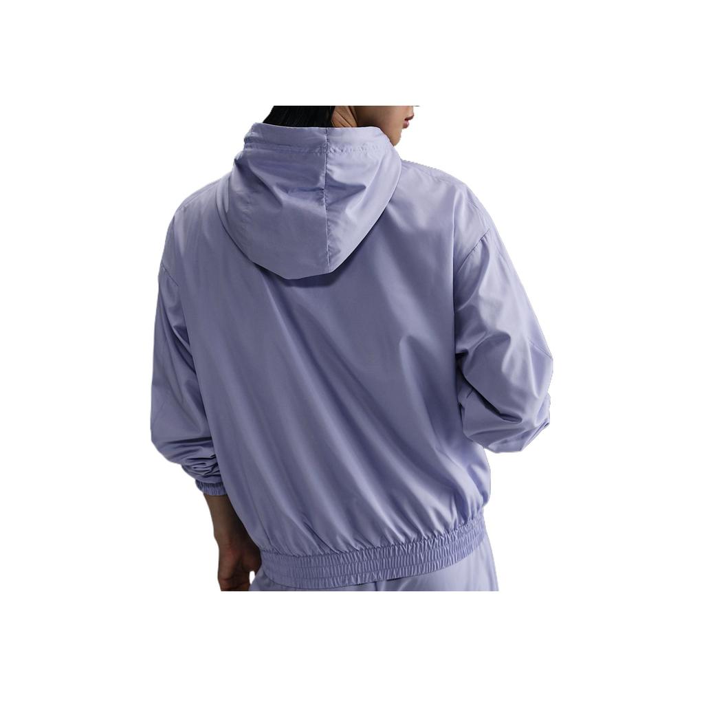 Nike Спортивная одежда Swoosh Мягкая на ощупь Удобная Свободная Куртка с длинным рукавом Женские куртки Фиолетовый FV6299-533