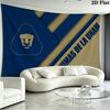 UNAM Pumas Wall Tapestry Aesthetic Wall Hanging Printed Fabric Blanket Decorative Tapestries for Bedroom Living Room Home Decor