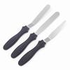 3 Pcs/Set Cream Spatula Cake Stripper Scraper Stainless Steel Trowel Set Baking Tools