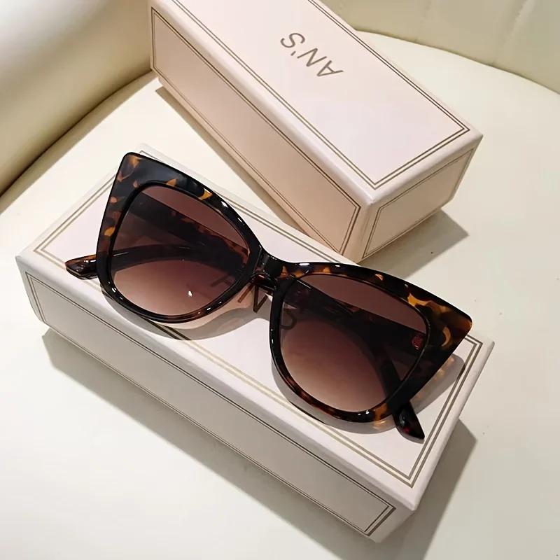 Солнцезащитные очки «кошачий глаз» женские  Роскошный бренд Винтажные очки женские Ретро солнцезащитные очки «кошачий глаз» для женщин Lentes  Mujer