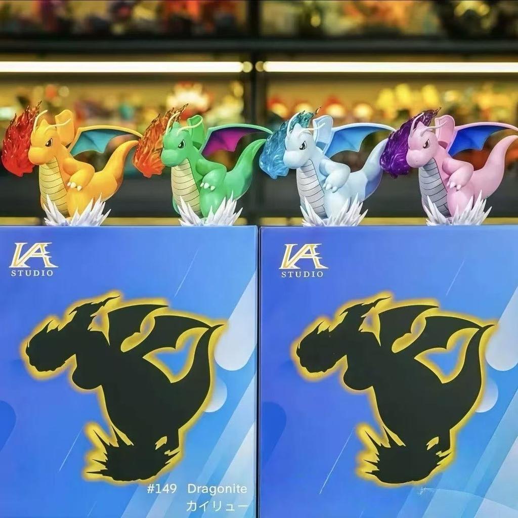 Новая фигурка Покемона Огненный удар Драгонайт GK Аниме Фигурка Игрушки Модель Украшение Коллекция Для куклы Подарок на день рождения