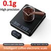 LED Digital Coffee Scale with Timer Wireless Display 0.1g High Precision Measures In Oz/g Ml/s Pour Over Espresso Kitchen Scale