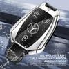 FJR5   Горячий 2025 Для Mercedes-Benz A B C E G S V Класса GLA GLC GLE GLK Vito Sprinter SL SLK Viano ML Автомобиль Цинк-сплав Чехол-сумка для ключей Металл K