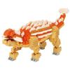 Kawada Nanoblock Dinosaur DX Ankylosaurus X 28 X 21 Cm Ages 12 and Up Interior Hobby NBM-063 4.5 NBM-063